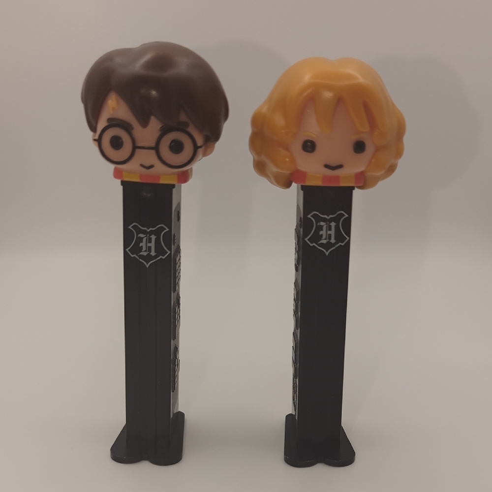 Harry Potter and Hermione Granger PEZ Dispensers